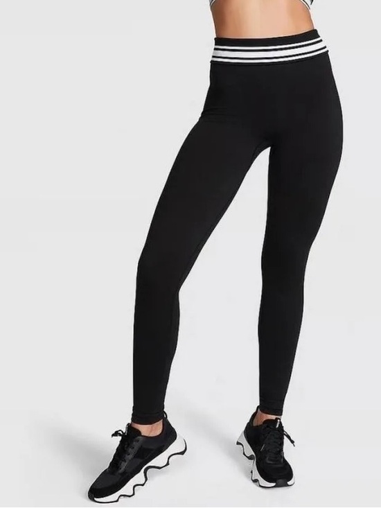 PINK Victoria's Secret Pants - PINK Victoria’s Secret High Rise Flip It Fold Over Waist Leggings Size XL-NWT